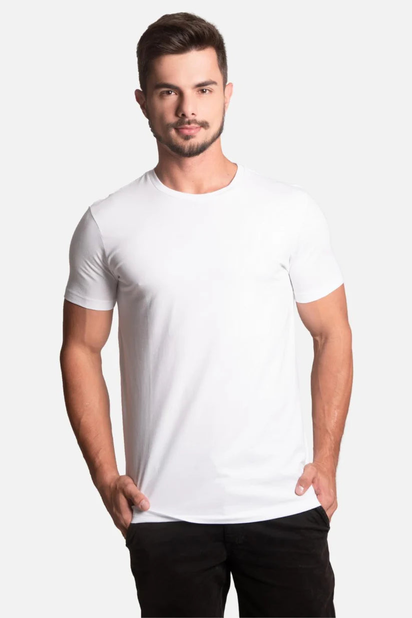 Calça Essential Marrom + Camisa de Algodão Egípcio