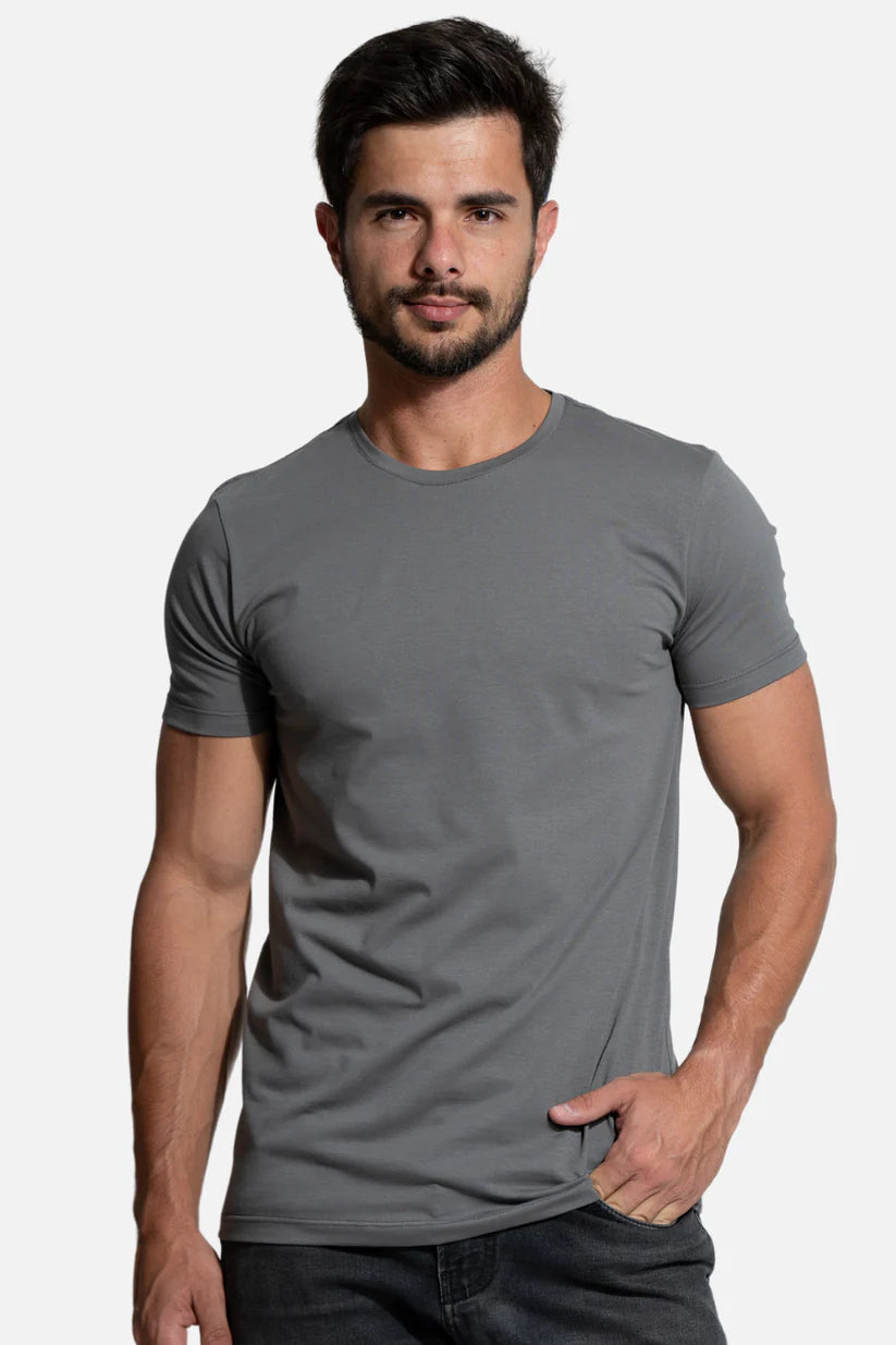 Calça Essential Marrom + Camisa de Algodão Egípcio