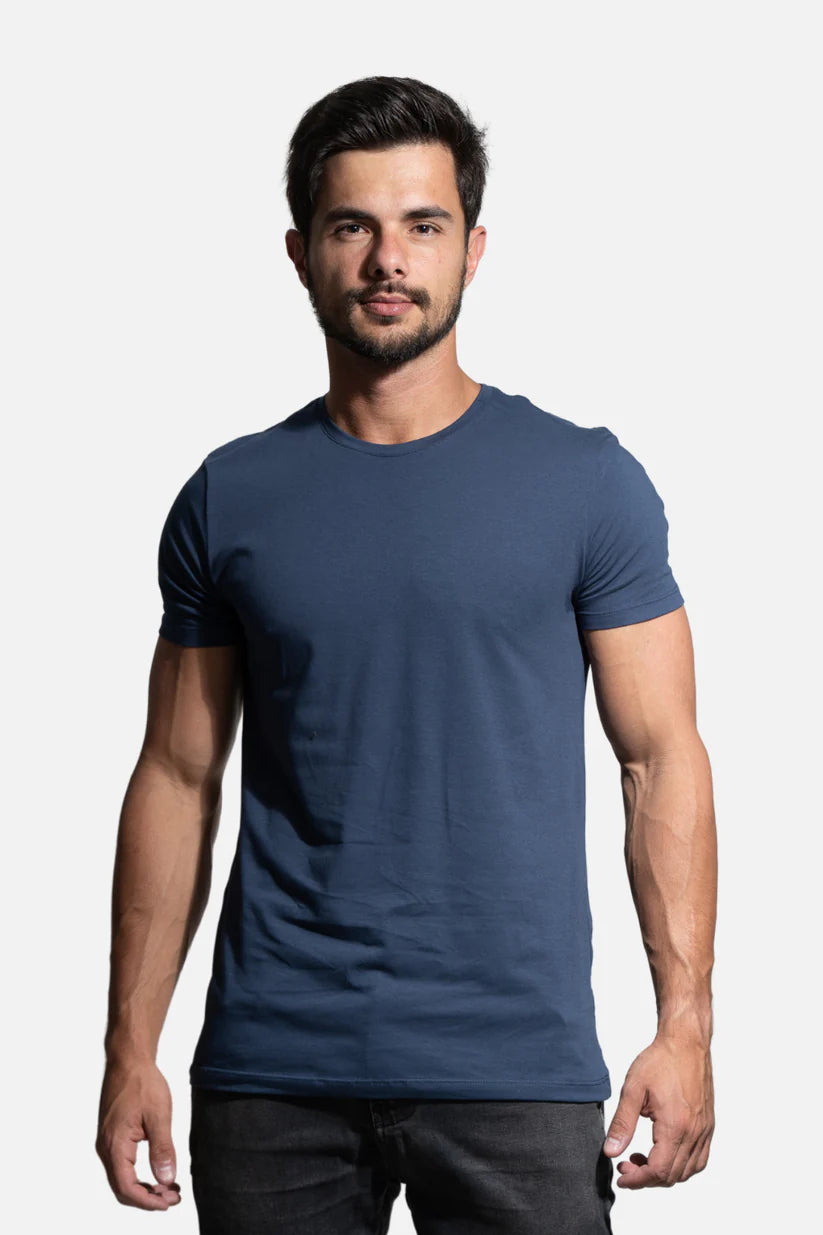Calça Essential Marrom + Camisa de Algodão Egípcio