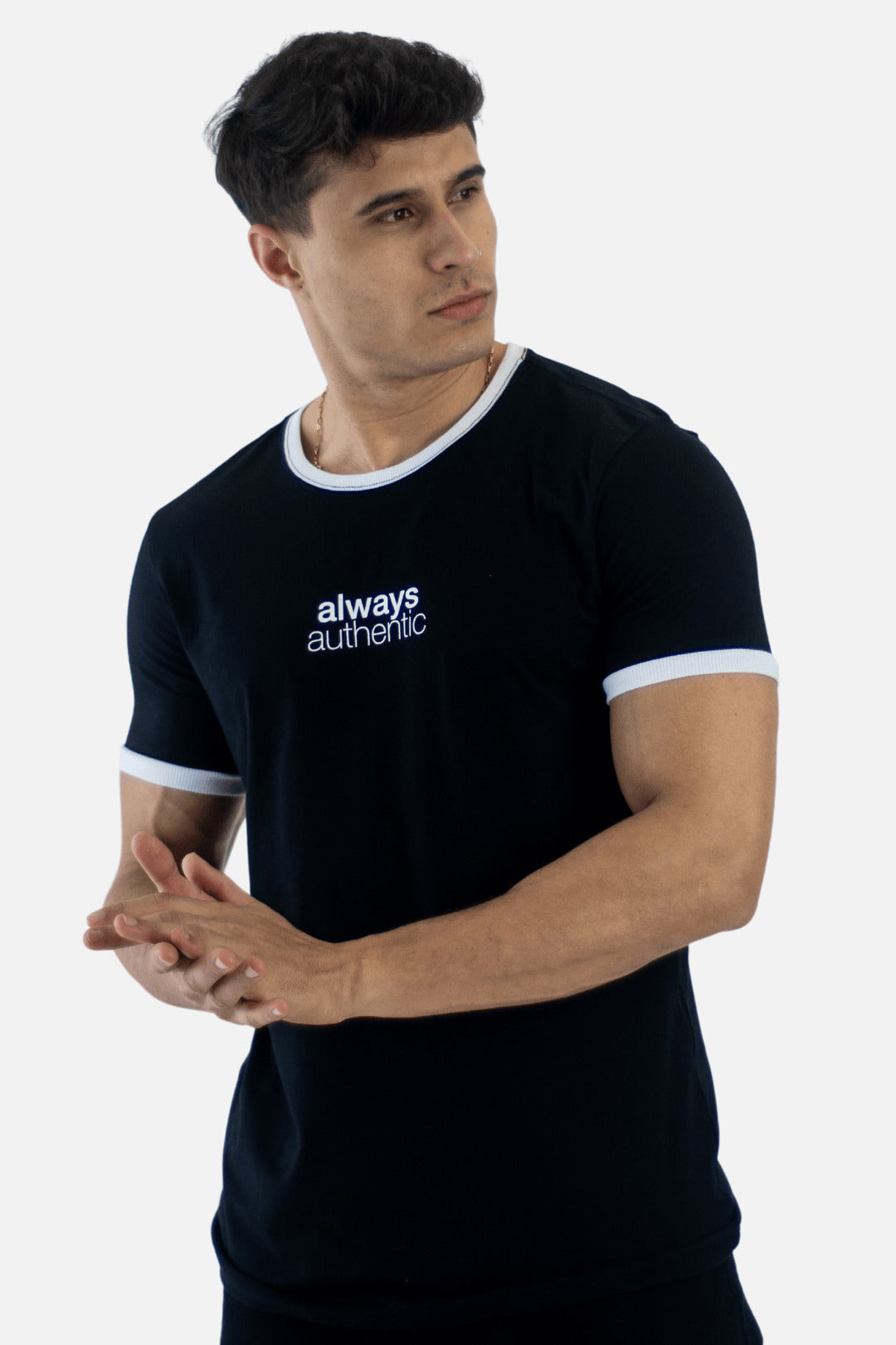 Always Authentic Preta - Algodão Egípcio