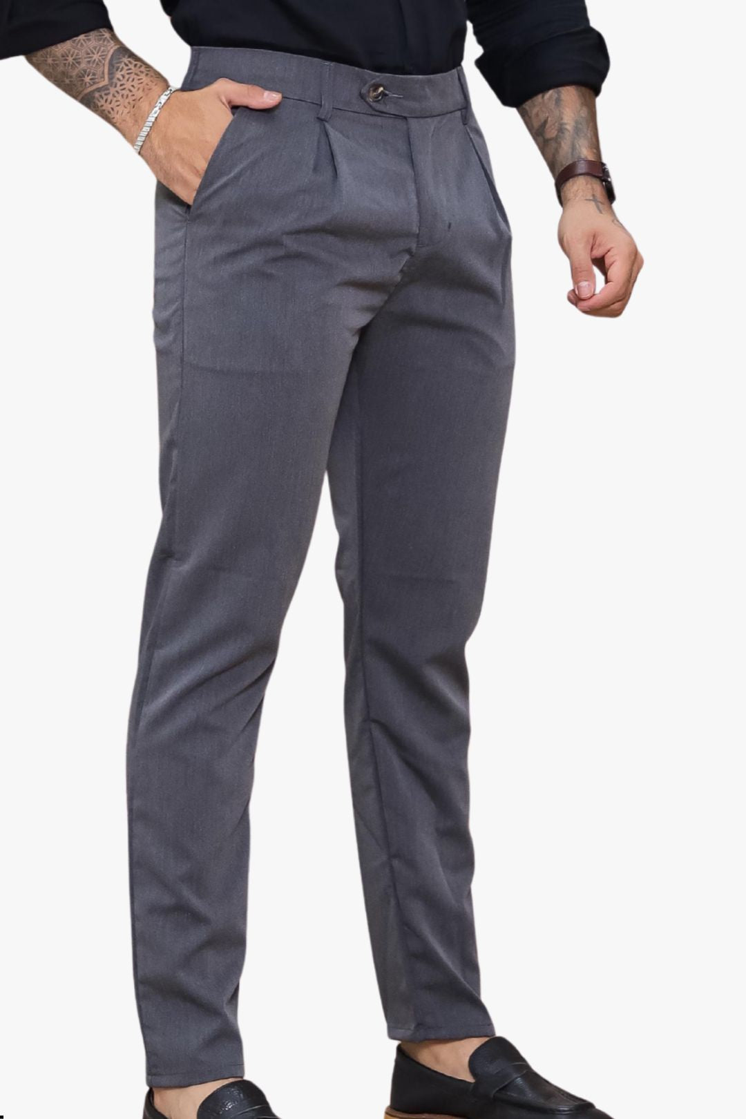 Calça Silent Luxury Cinza Chumbo