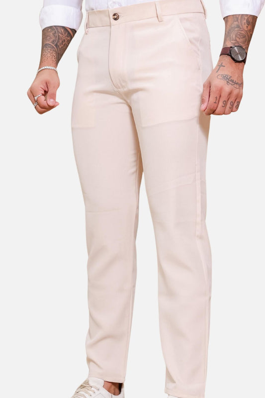 Calça Alfaiataria Creme