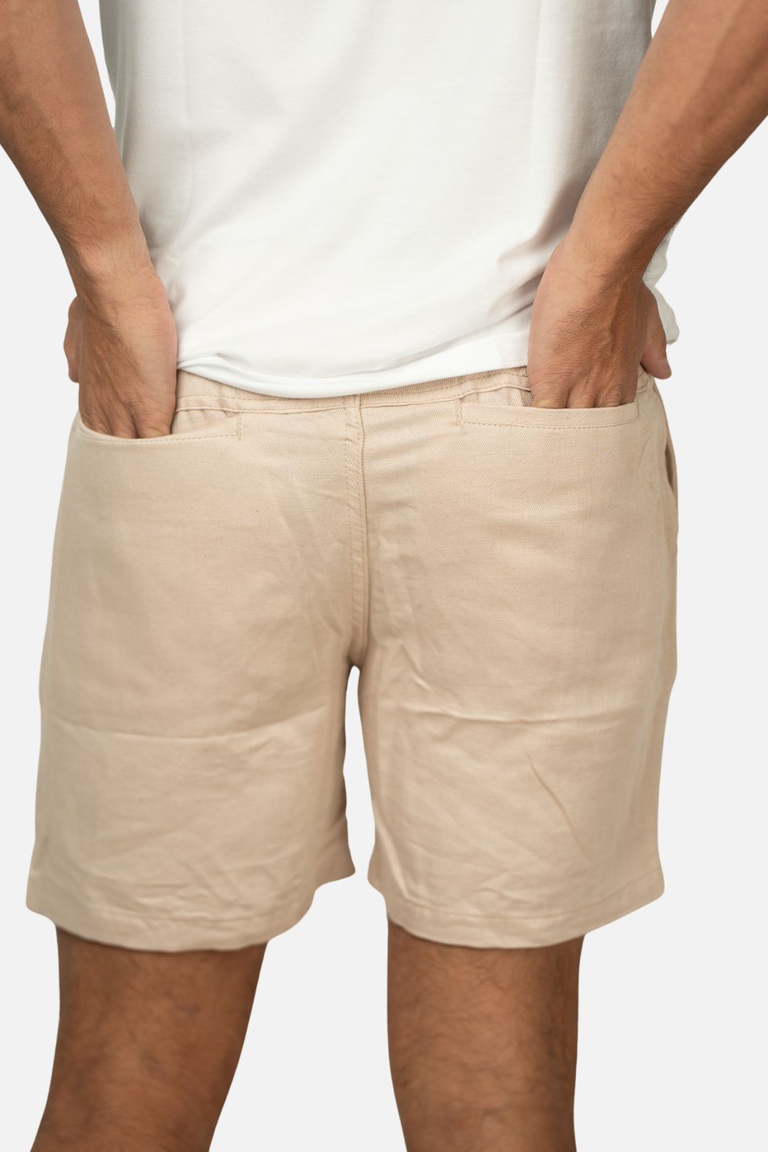 Short Linho Creme