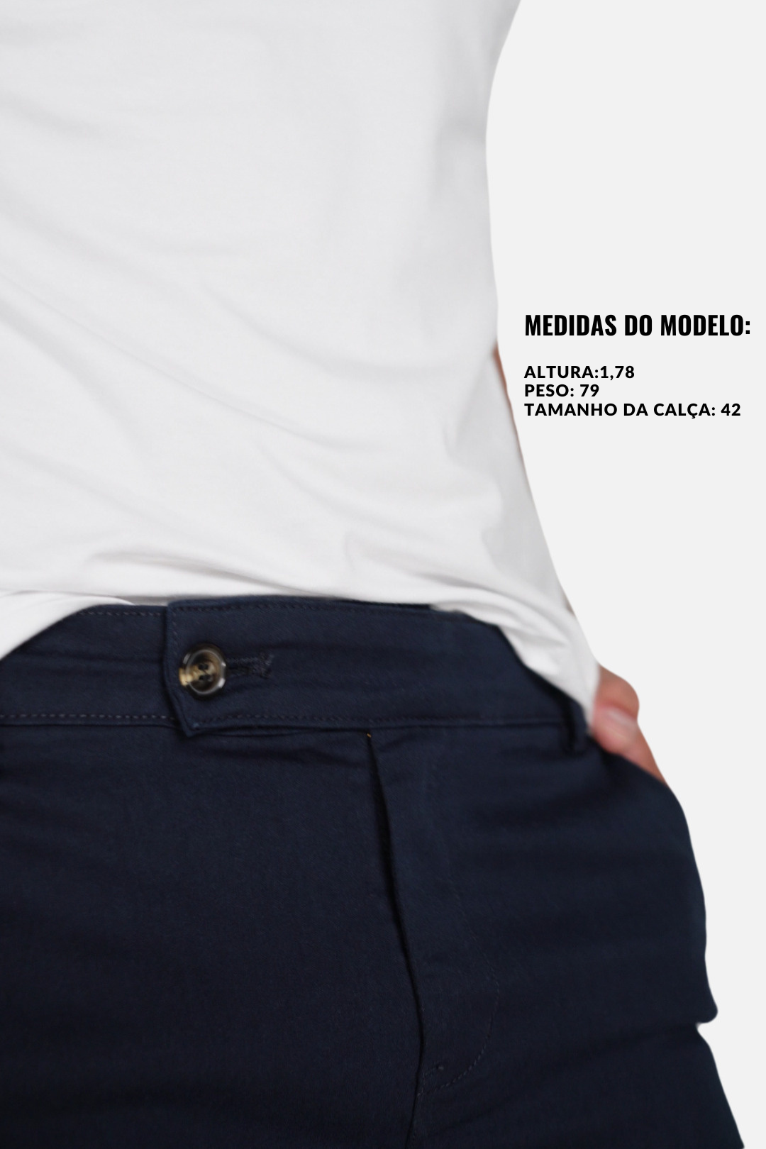 Calça Essential Azul Marinho