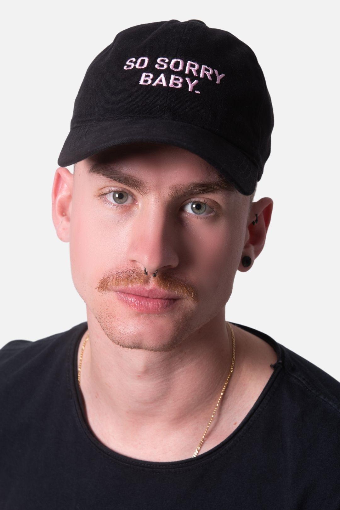 Dad Hat LICS So Sorry Baby Preto - LICS.CO