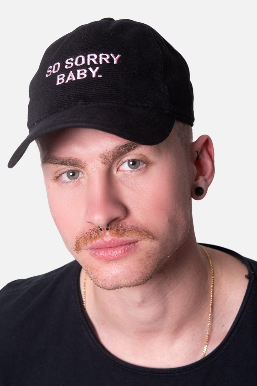 Dad Hat LICS So Sorry Baby Preto - LICS.CO