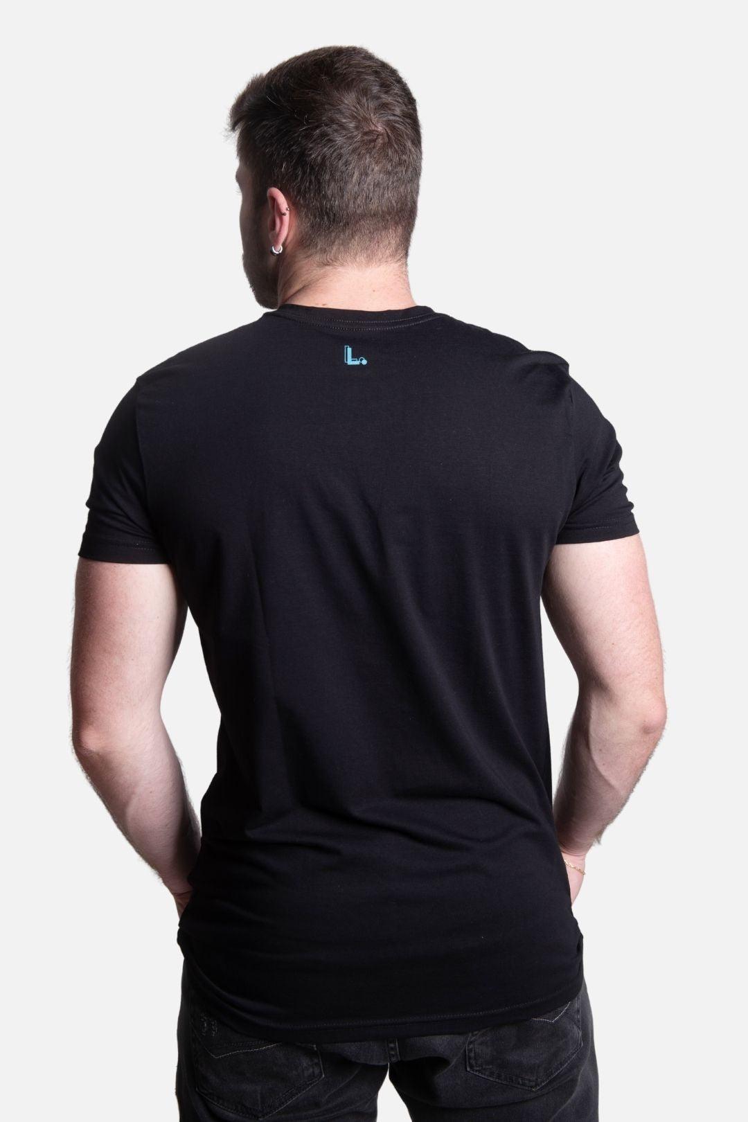 Camiseta Algodão egípcio Hype is Real Preta - LICS.CO