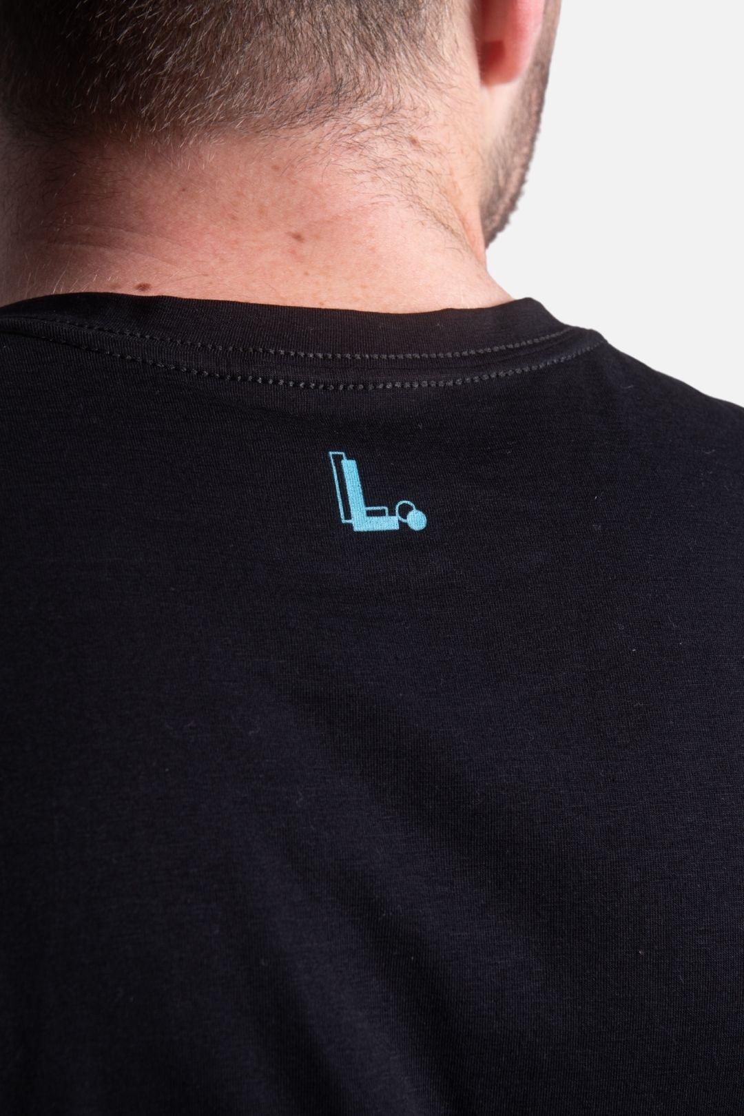 Camiseta Algodão egípcio Hype is Real Preta - LICS.CO