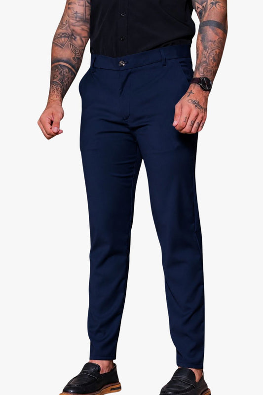 Calça Alfaiataria Azul