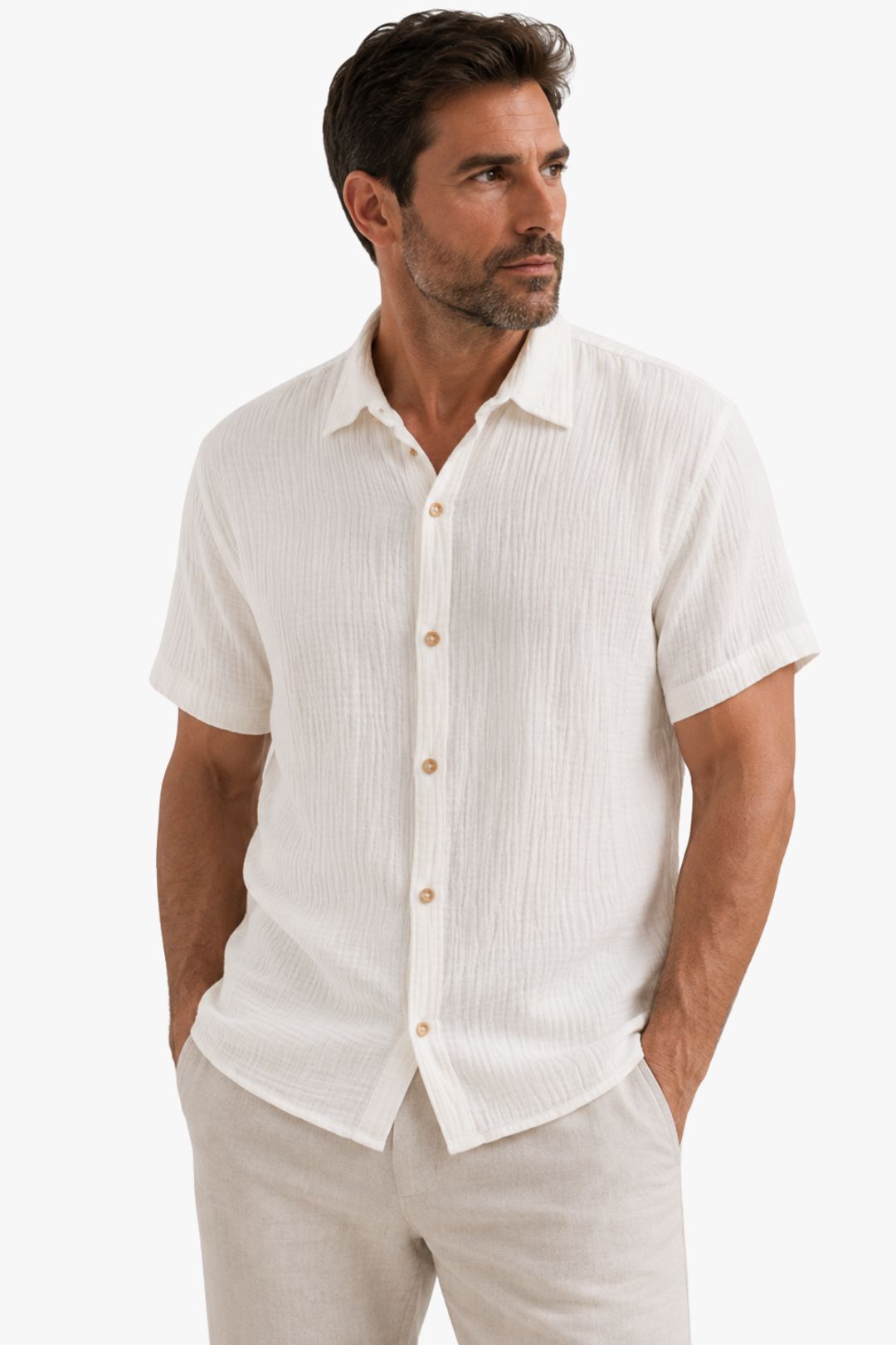 Camisa Élégance Branca