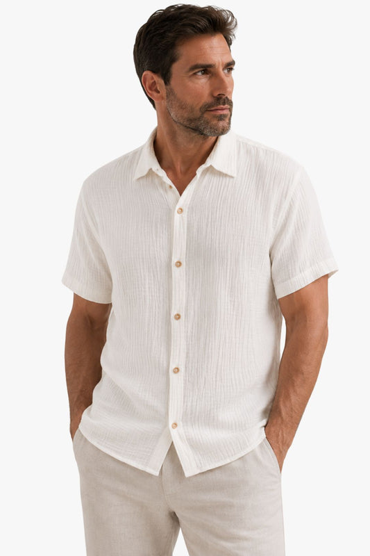 Camisa Élégance Branca