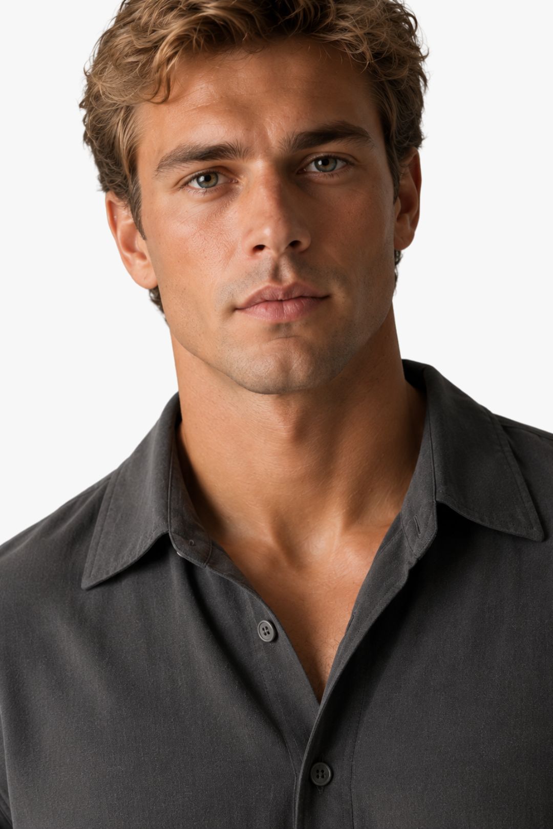 Camisa Signature Chumbo