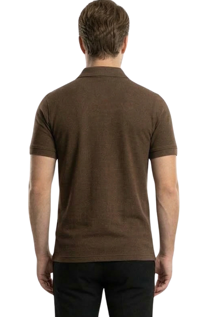 Polo Mônaco Marrom