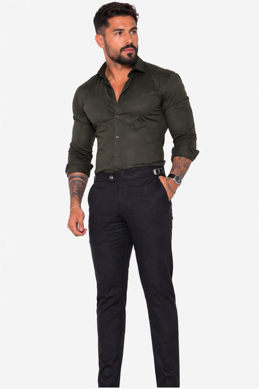 Alfaiataria com Regulagem Deluxe Preta