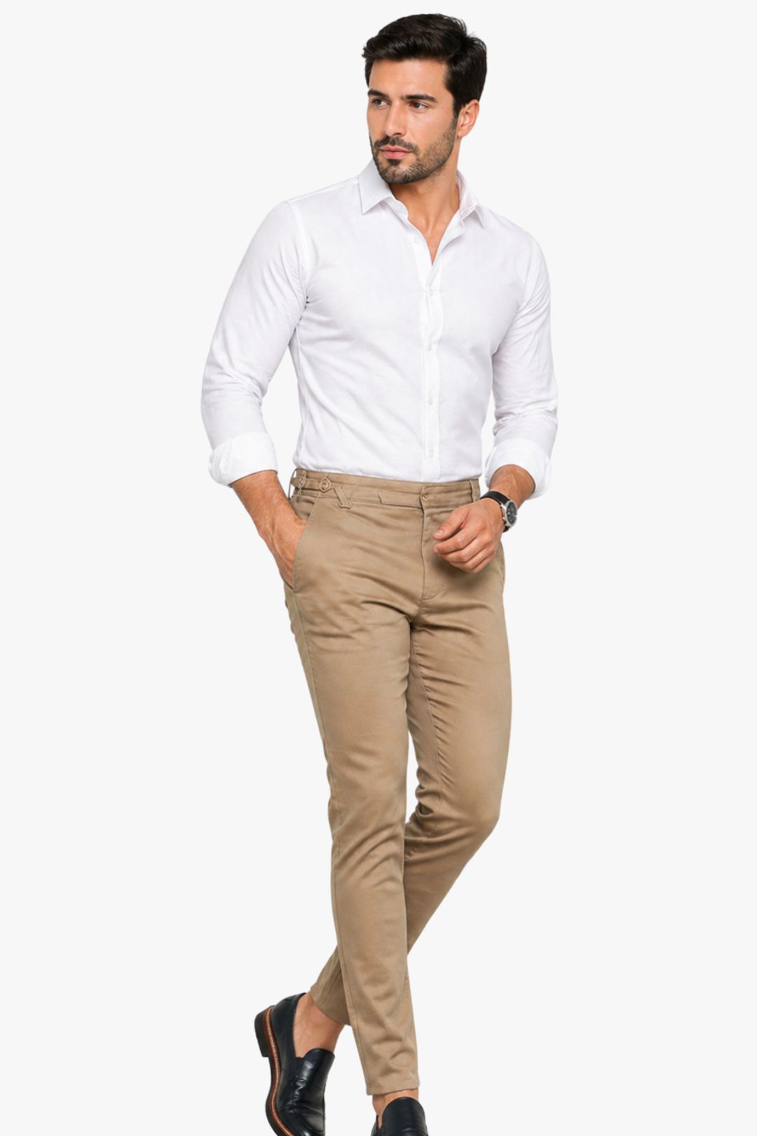 Calça Essential Bronze com detalhe lateral