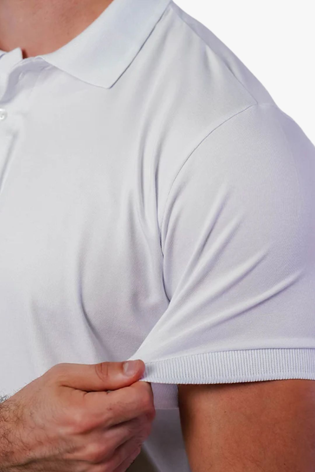 Polo Algodão Pima Branca