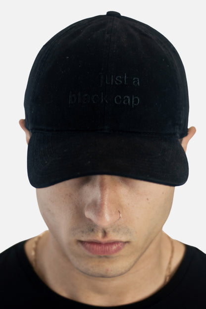 Dad Hat LICS Just Black Cap