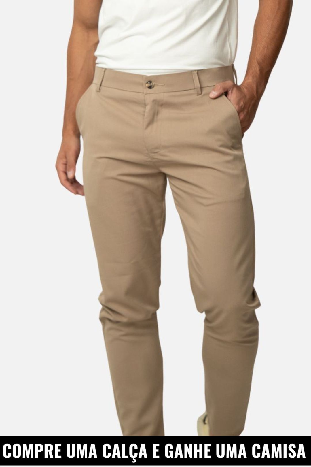 Calça Alfaiataria Creme