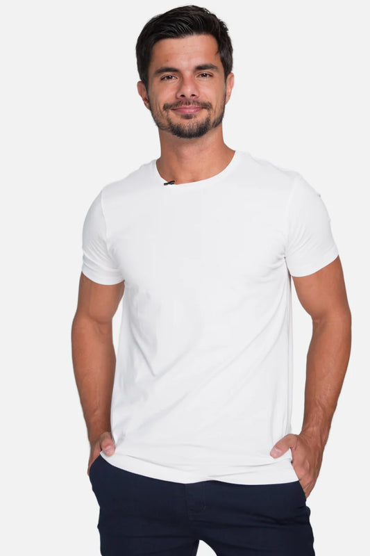 Calça Essential Azul marinho + Camisa de Algodão Egípcio