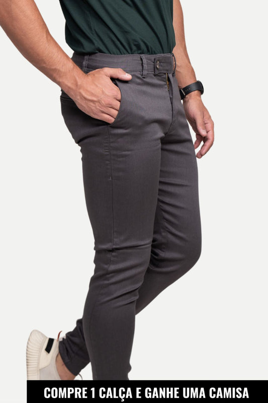 Calça Essential Chumbo