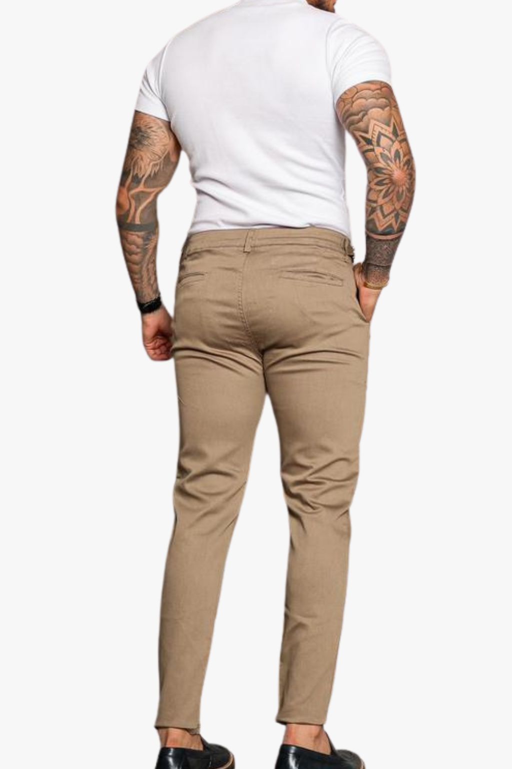 Calça Essential Bronze com detalhe lateral