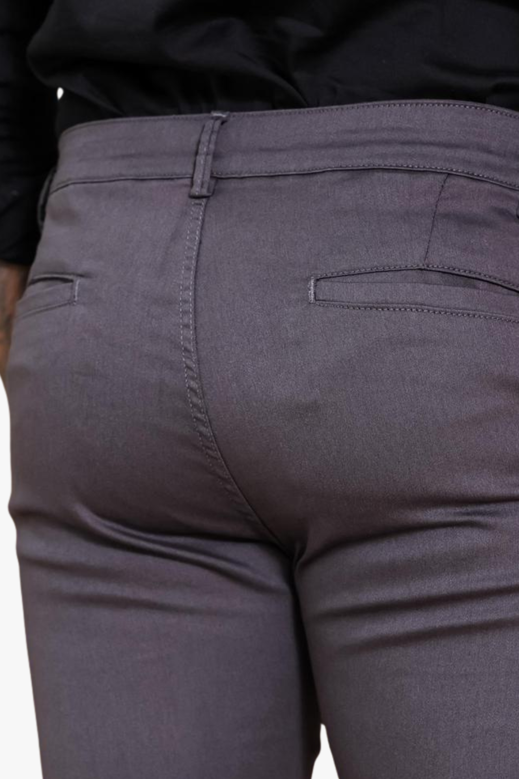Calça Essential Chumbo com detalhe lateral