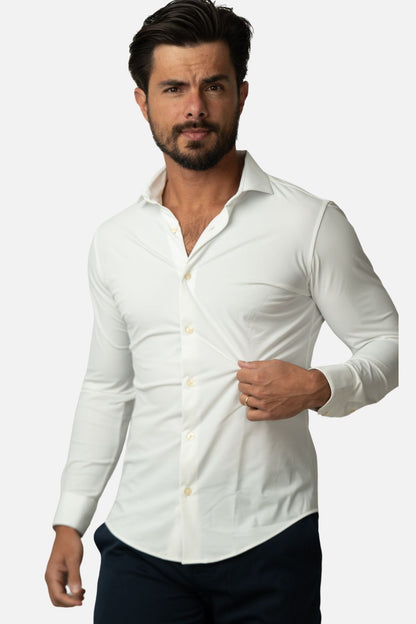Camisa Social Tech Branca