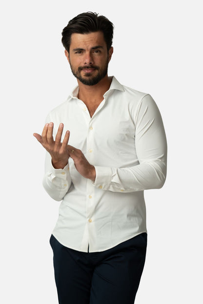 Camisa Social Tech Branca