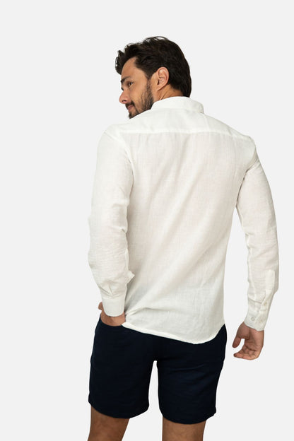 Camisa de Botão Branca
