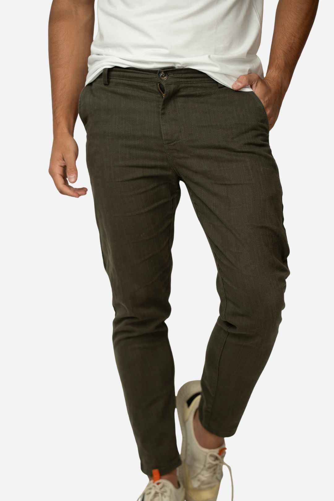 Calça Texturizada Verde
