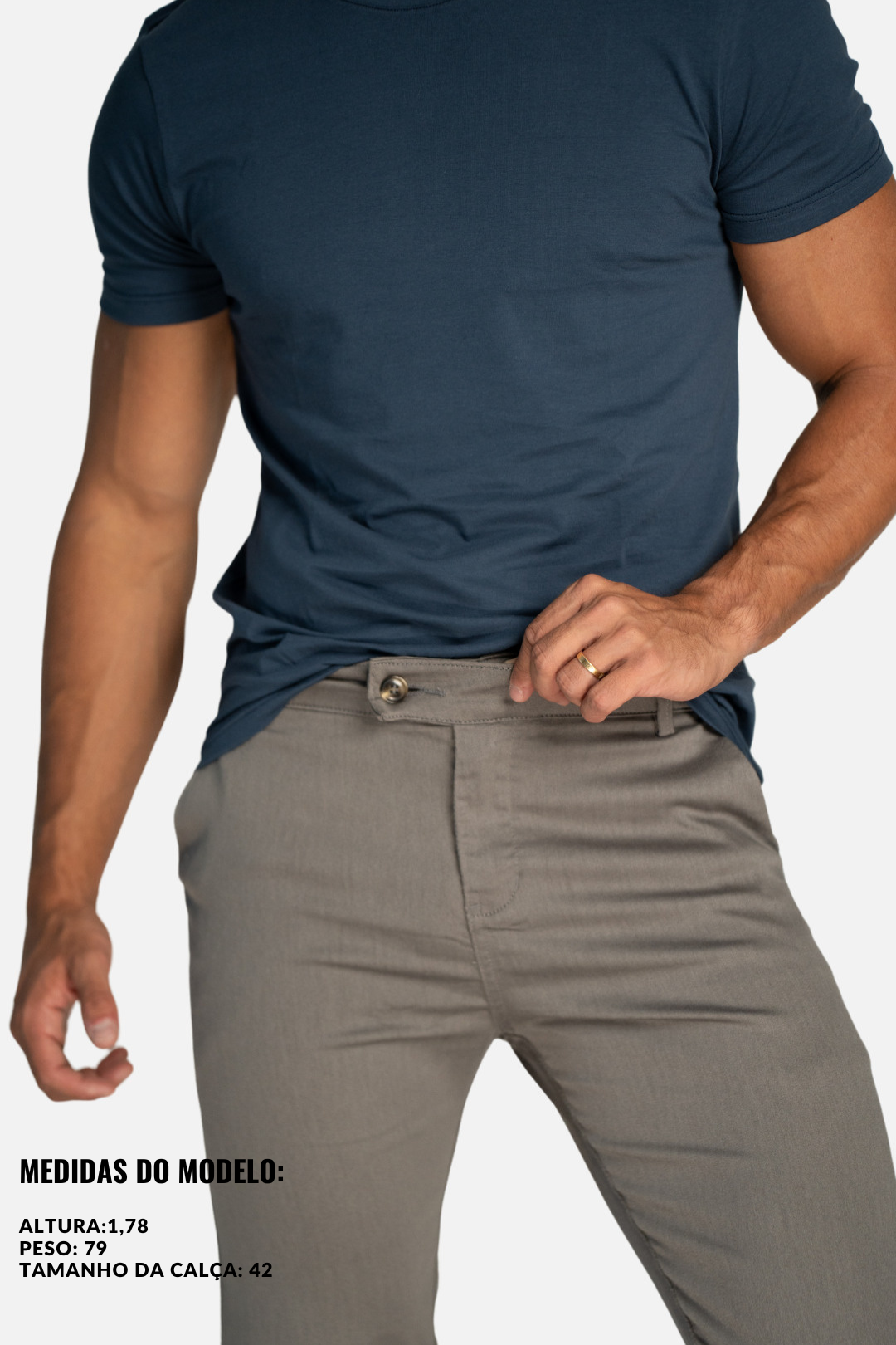 Calça Essential Cinza
