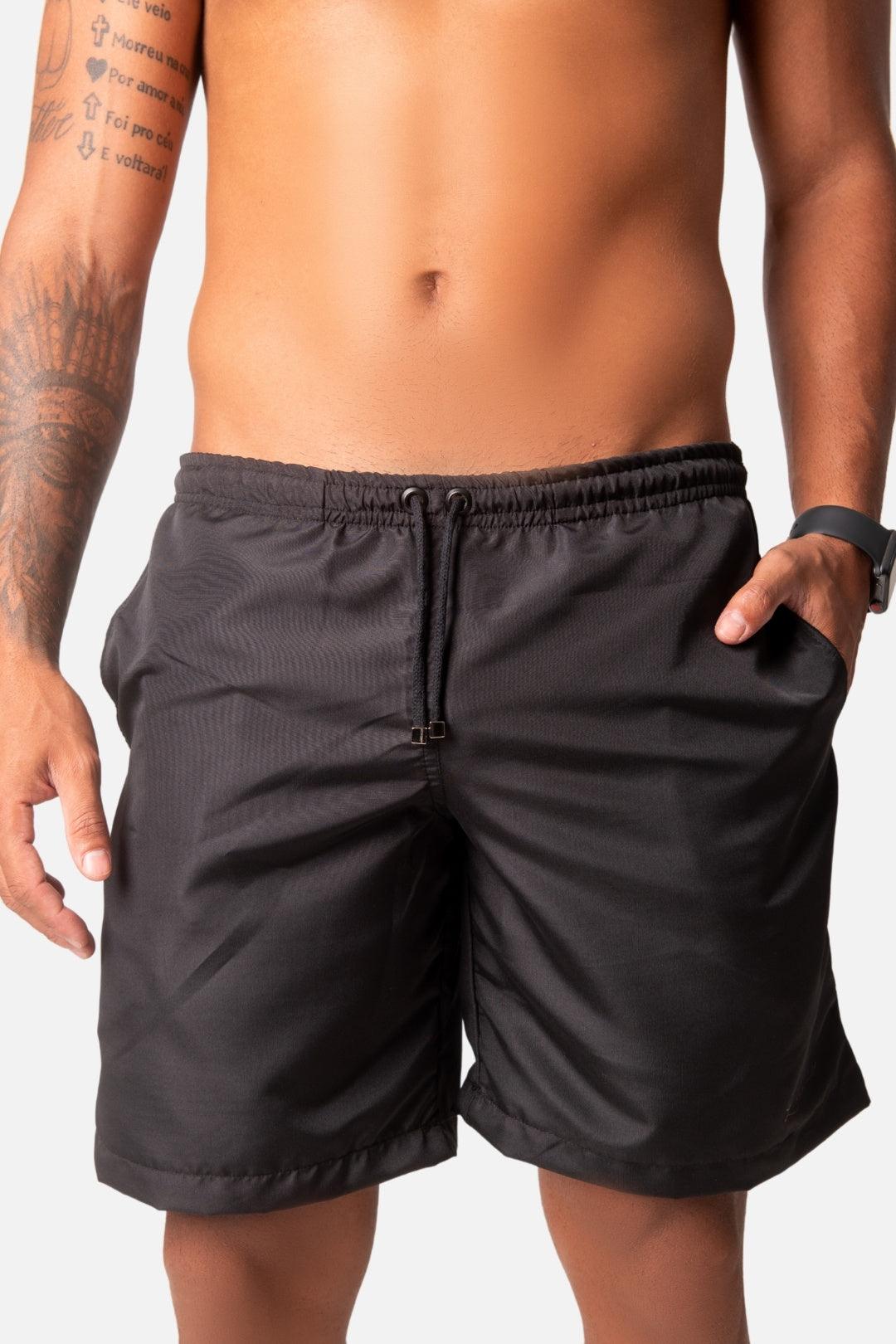 Short Praia LICS Signature Preto - LICS.CO
