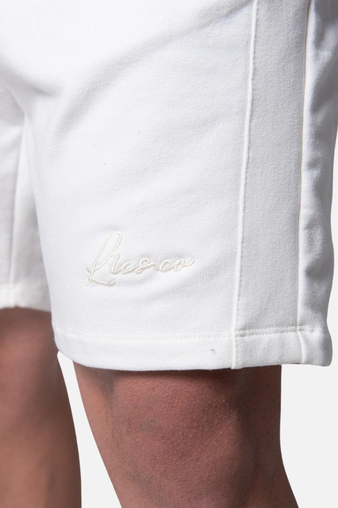 Bermuda Moletom LICS Signature Off-White - LICS.CO