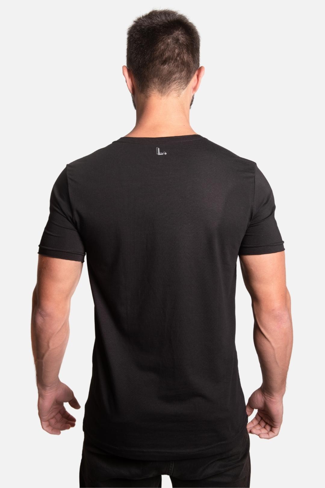 Camiseta Algodão egípcio Shades Preta - LICS.CO