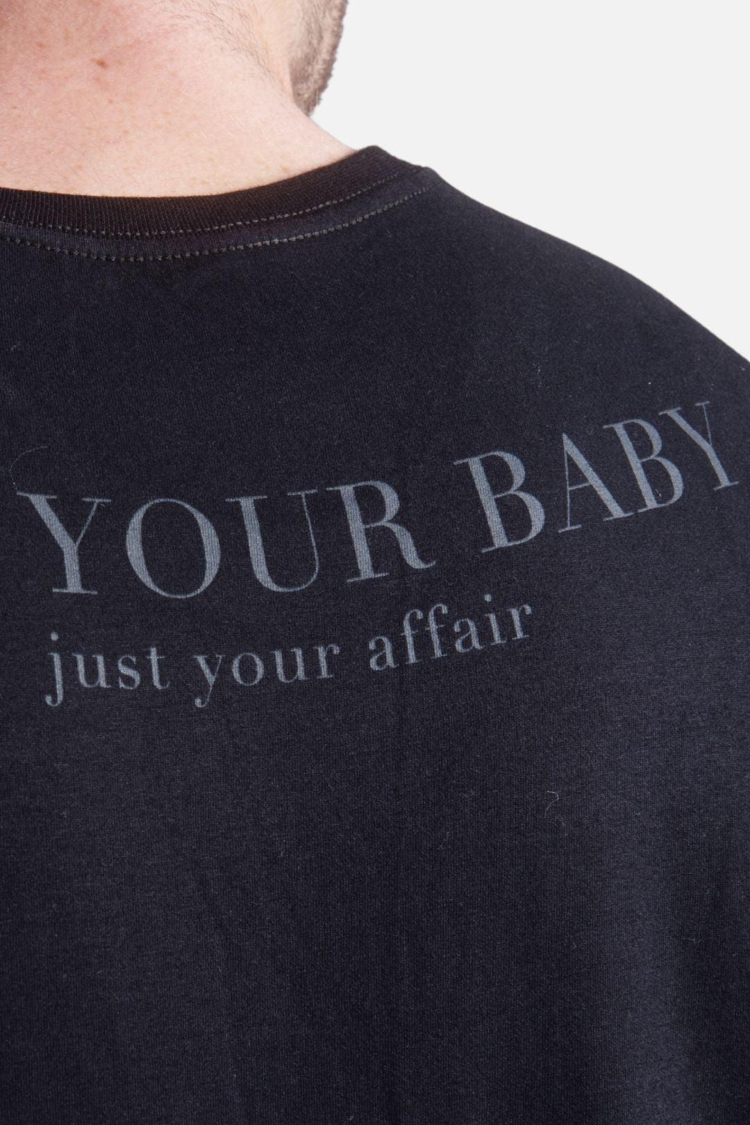 Camiseta Oversized LICS Not Your Baby Preta - LICS.CO